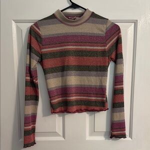 Striped Multicolor Women's Top
